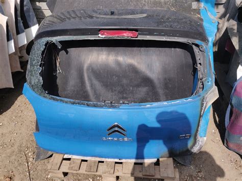 Citroen C3 III Klapa tylna bagażnika EJYC EJY 12203614742 oficjalne