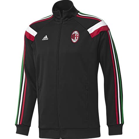 Adidas Ac Milan Anthem Jacket Adidas Football Rugby Shirt