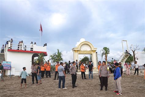 Pantau Lokasi Hiburan Di Lamsel Kapolres Himbau Pengelola THR