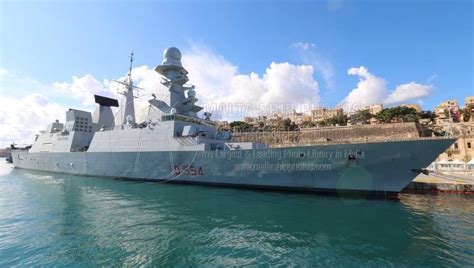 Naval News Italian Navy Destroyer ITS CAIO DUILIO D 554 Shoots Down