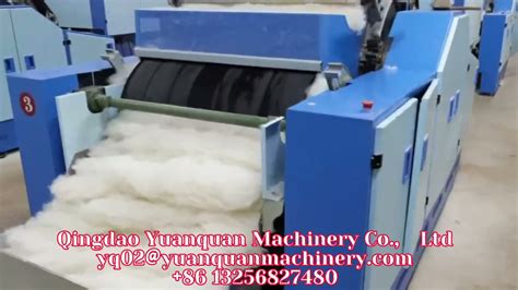 Cashmere Dehairing Production Line Goat Cashmere Carding Machine For