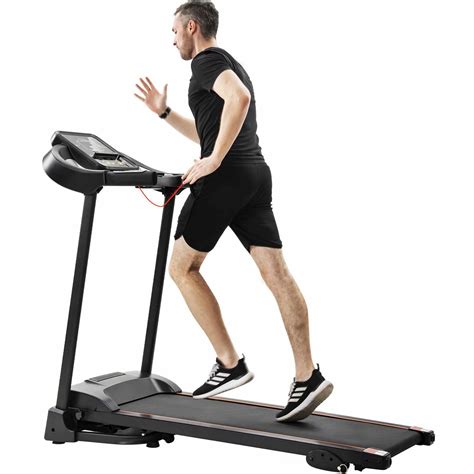 Compact Easy Folding Treadmill Motorized Running Jogging Machine With