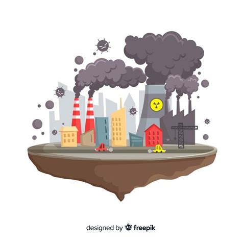 Chemical Pollution Clipart Png Images Chemical Plant Air Pollution