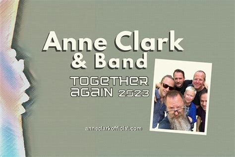 Anne Clark Band Together Again Tour