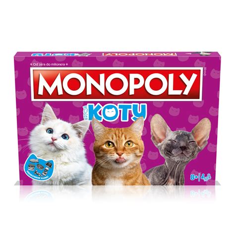 Monopoly Koty Gra Planszowa Monopoly Sklep Empik