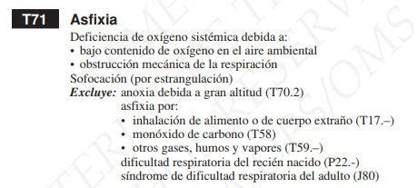 Muerte por asfixia mecánica en un adulto OPS OMS Organización