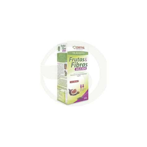 Frutas Y Fibras Delicado Jarabe 250Ml Ortis