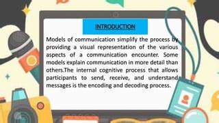 Models of communication (linear model ) | PPT | Free Download