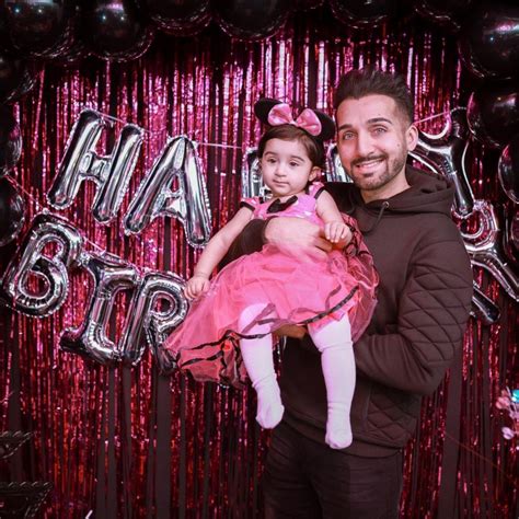 Sham Idrees Celebrating First Birthday Of Daughter Sierra Idrees ...