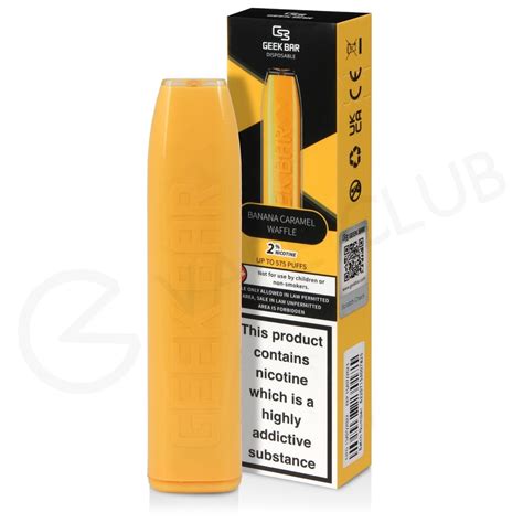 Banana Caramel Waffle Geek Bar Disposable Vape