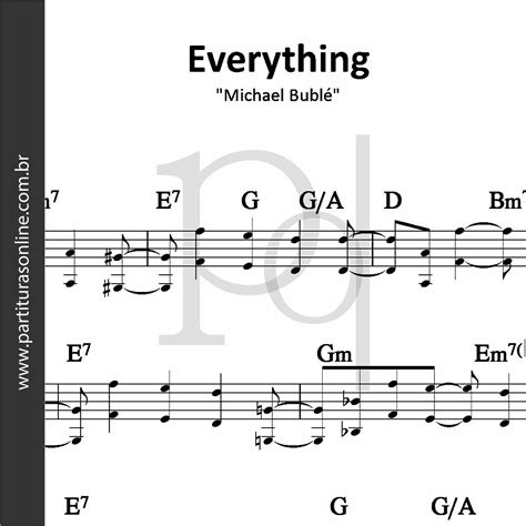 Everything Michael Bublé