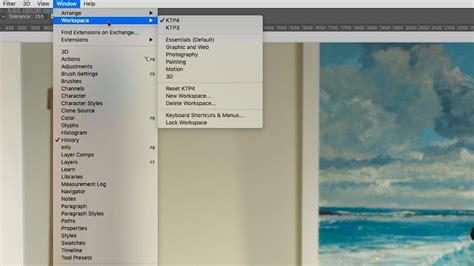 How To Create A Custom Workspace In Photoshop