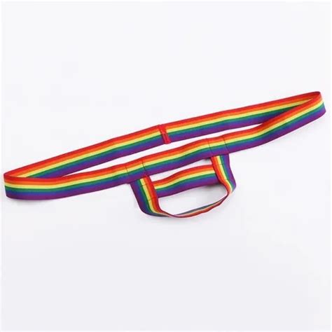 Tanga Sexy Orgullo Gay Pride Arcoiris Super Sexy Meses sin interés