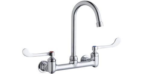 Elkay LK940GN05T6H 1 5 GPM Wall Mounted Double Handle Build