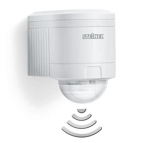 Steinel motion sensor IS 240 DUO weiß 240 motion detector 12 m reach