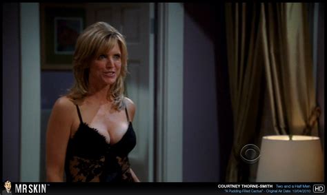 Naked Courtney Thorne Smith In Two And A Half Men