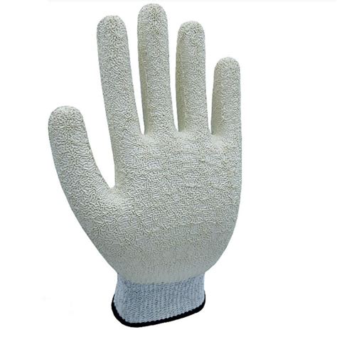 En String Knit Hppe Level Cut Resistant Work Gloves Anti Cut