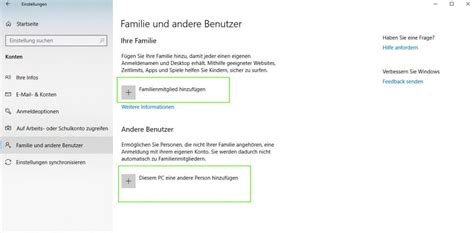Windows 10 Benutzer Anlegen So Erstellt Ihr Ein Konto