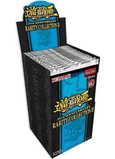 Yugioh Rarity Collection 2 Booster Box English 18 Packs 25th Anniversary Konami Toywiz