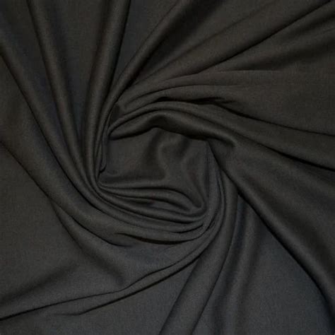 Plain Black Cotton Jersey Fabric GSM 150 200 At Rs 360 Kilogram In