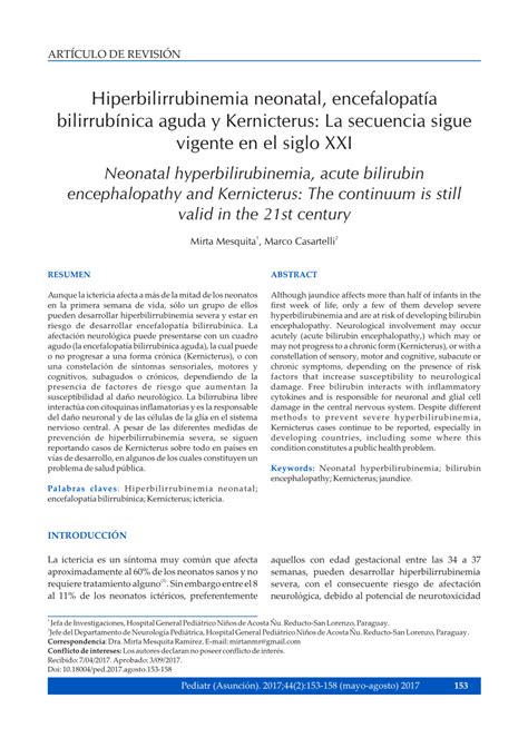 Pdf Neonatal Hyperbilirubinemia Acute Bilirubin Encephalopathy And