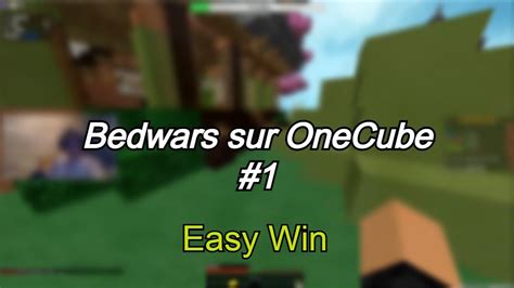 Minecraft Bedwars Sur OneCube Le Serveur D Inoxtag 1 Easy Win YouTube