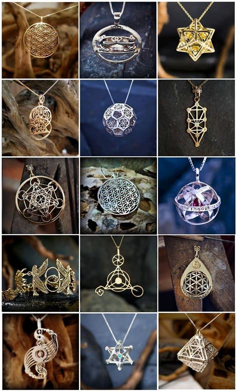 Buy Ka Gold Jewelry SACRED GEOMETRY JEWELRY For Yourself or a Unique ...