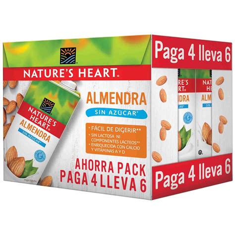 Bebida De Almendra Natures Heart Sin Azúcar Caja 946ml Plazavea