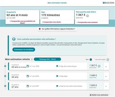 Ce Simulateur En Ligne Vous Donnera La Date De Votre D Part En Retraite