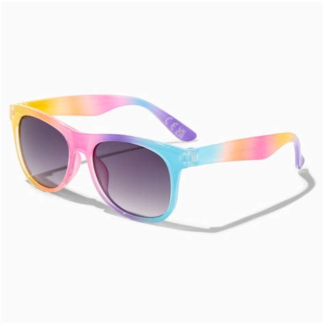 Claire S Club Rainbow Retro Sunglasses Claire S