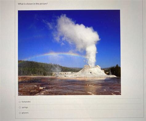 Solved Landforms created by volcanoes can include O | Chegg.com