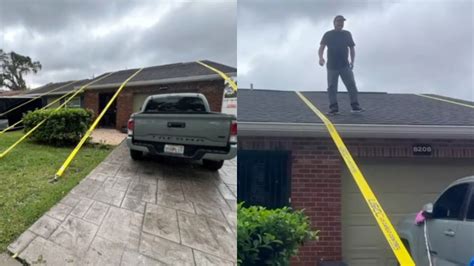 Florida Man Keeps House Strapped Down After Hurricane Milton