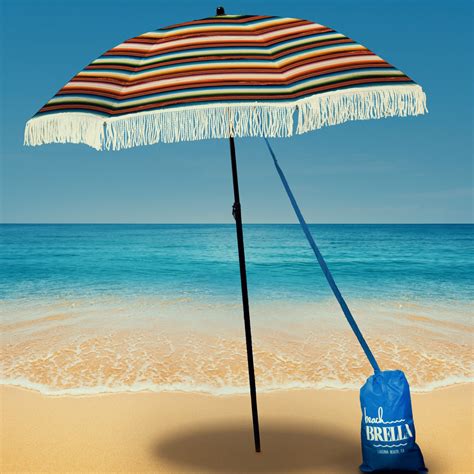 Las Brisas Beach Umbrella • 100 Uv Protection • Beach Brella