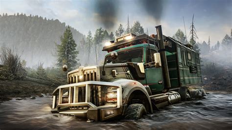 Snowrunner Kenworth W990 On PS5 PS4 Price History Screenshots