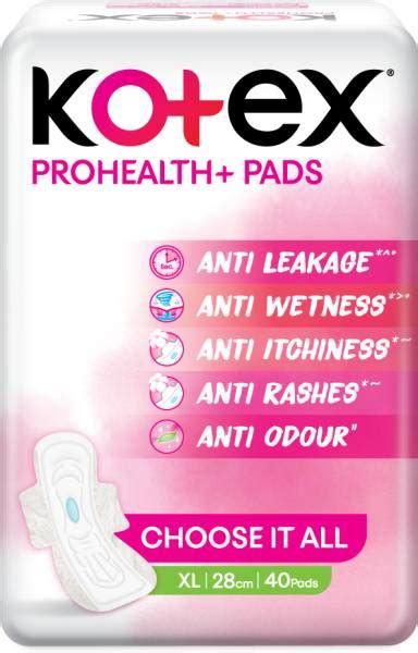 Kotex Prohealth Sanitary Pads For Women Sanitary Pad Price History