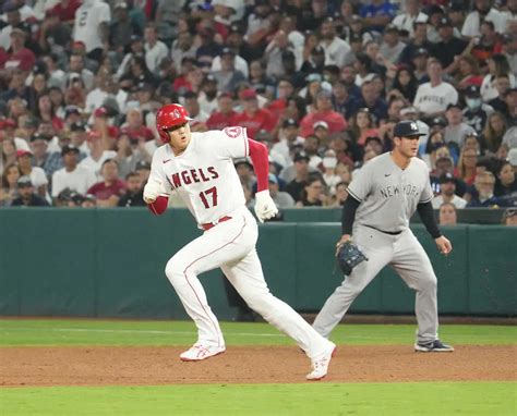 大谷翔平 今季21個目の盗塁！4回1死一、二塁から1走として重盗成功 直近8試合で3個目― スポニチ Sponichi Annex 野球