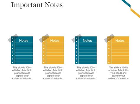 Important Notes Ppt PowerPoint Presentation Guide