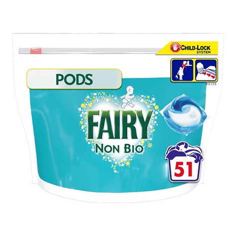 Fairy Non Bio Pods Washing Liquid Capsules For Sensitive Skin 51 Washes