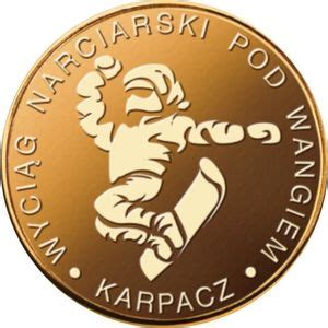 Token Karpacz Vang Stave Church Ski Lift Poland Numismatics