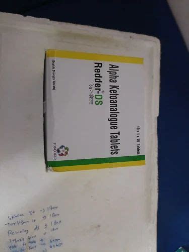 Redder DS Alpha Ketoanalogue Tablet At Rs 780 Stripe Pharmaceutical