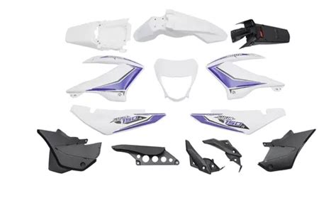 Kit De Plasticos Completo Motomel Skua 150 V6 Blanco Mtc