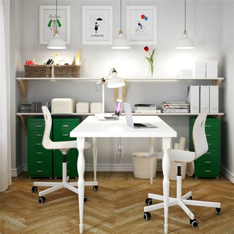 T Shaped Desk For Two Ikea Homystyle