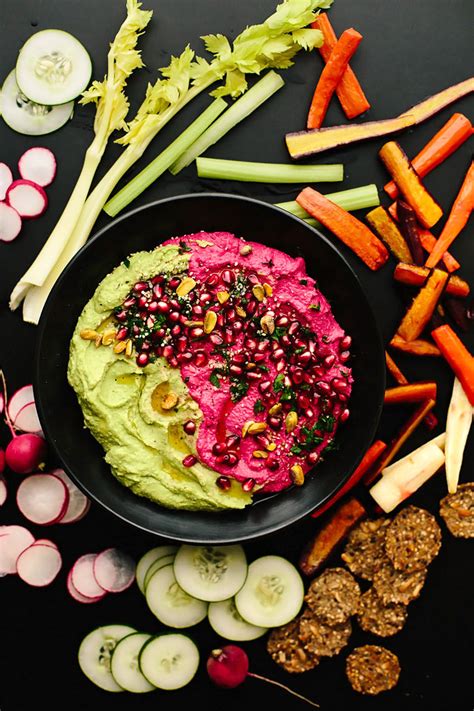 Vegan Holiday Hummus Platter With Olive Oils From Spain Blissful Basil