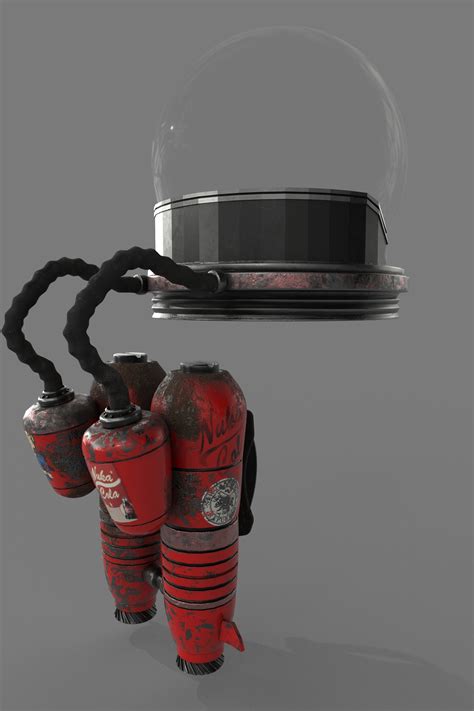 Artstation Fallout Nuka Cola Jetpack