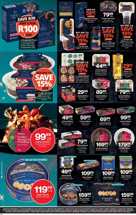 Checkers Specials Xtra Sweet Savings Nov Catalogue