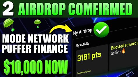 Confirmed Airdrop Binance Backed Mode Network Airdrop Puffer