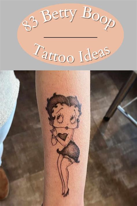 83 Betty Boop Tattoo Ideas With Angel Wings Included Tattooglee