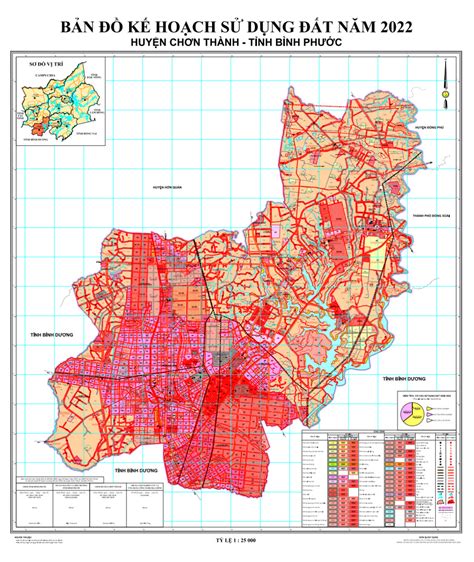 Bản đồ Quy Hoạch Kế Hoạch Thị Xã Chơn Thành Bình Phước 2023 Meey Map