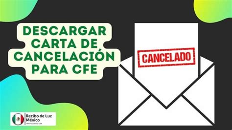 Cancelar Contrato Cfe Baja De Luz