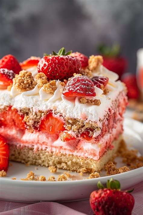 Delicious Strawberry Crunch Poke Cake Recipe A Nostalgic Twist